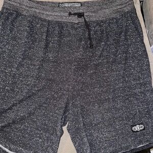 Bklyn Cloth Co. - Speckled Black Shorts - Large